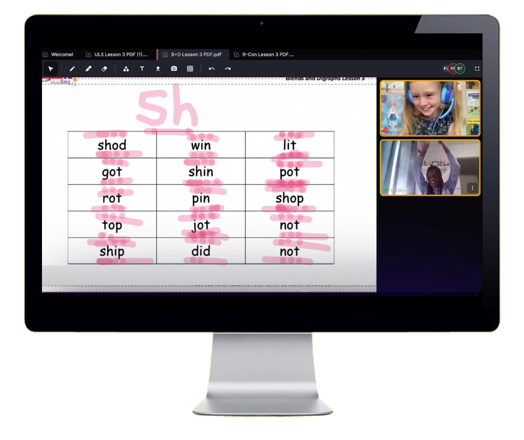 Tutoring Screen